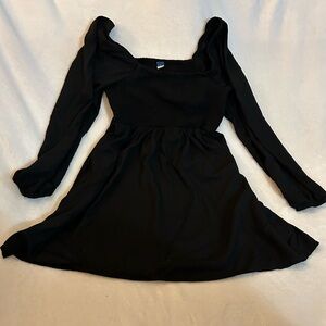 Old Navy Black Mini Dress Size L